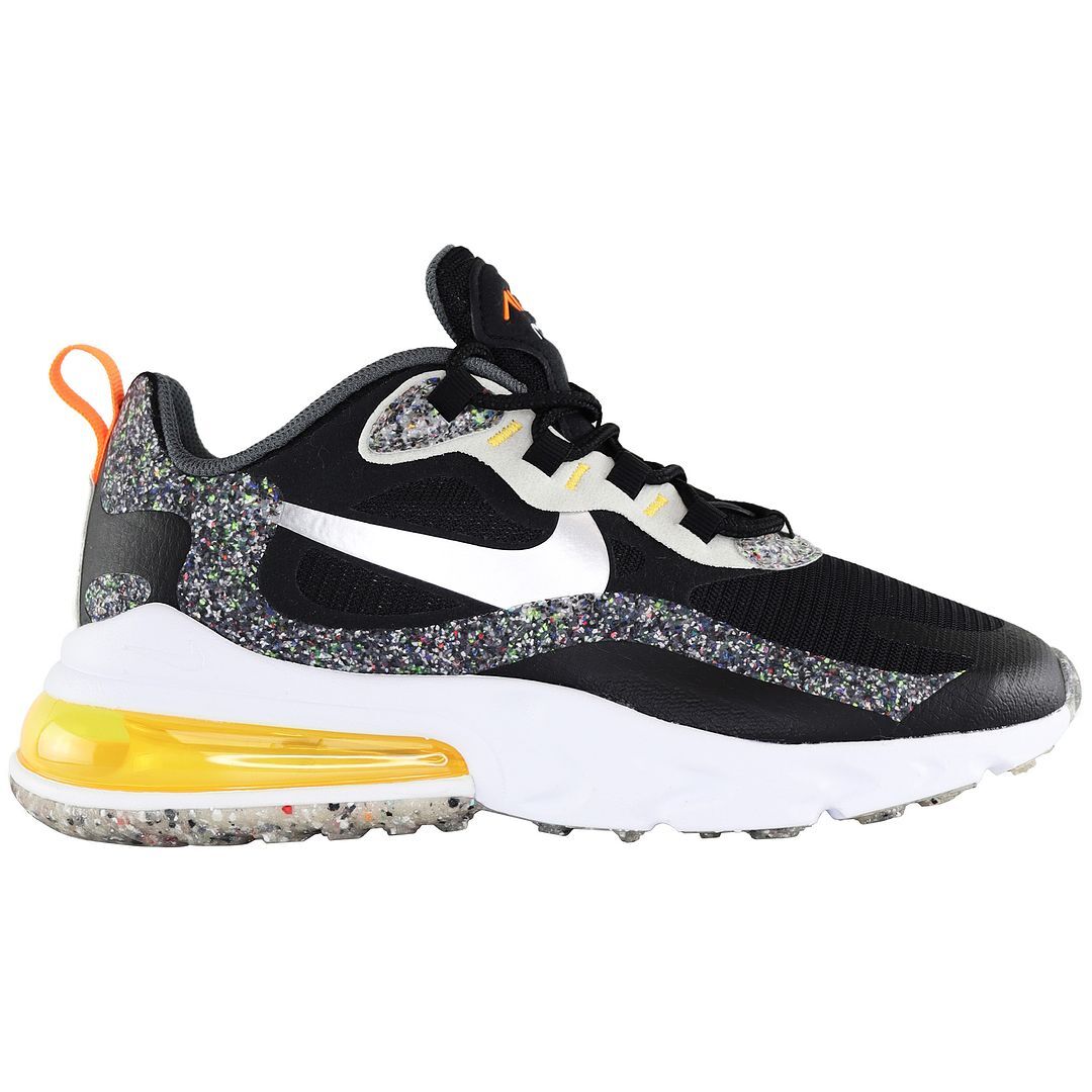 Nike Air Max React Men\'s Shoes - Black and Gold Nike - Men - Air Max 270 React - White/Metallic Gold/Black  main image 2