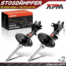 2 ammortizzatori pressione gas anteriori per Nissan Murano II + Van Z51 2.5 dCi 4x4