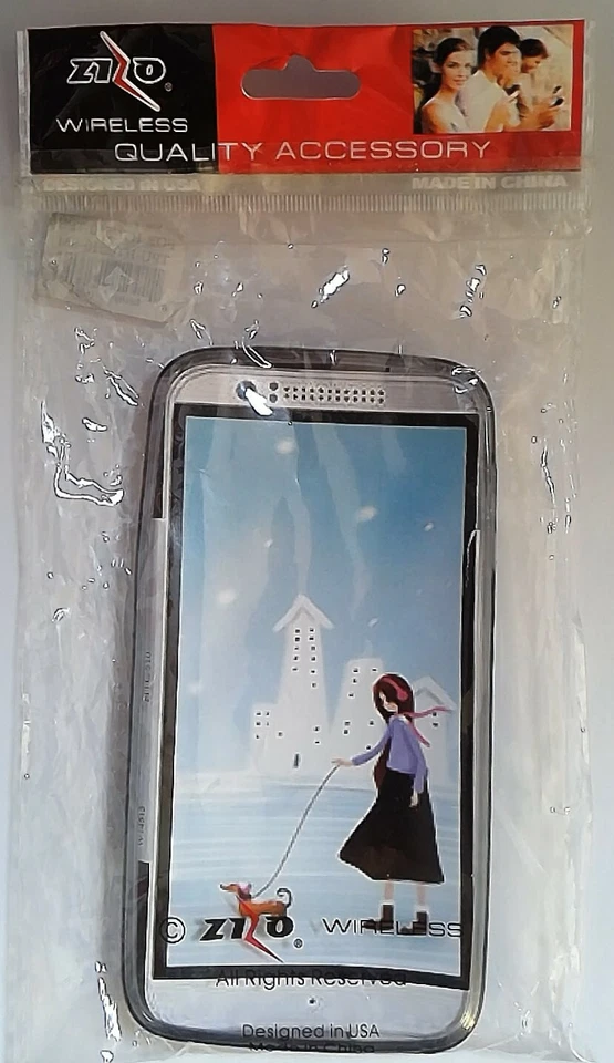 Funda Protectora Zizo (Claro Humo/Gris Transparente) - HTC Desire 510 Foto 2 de 2