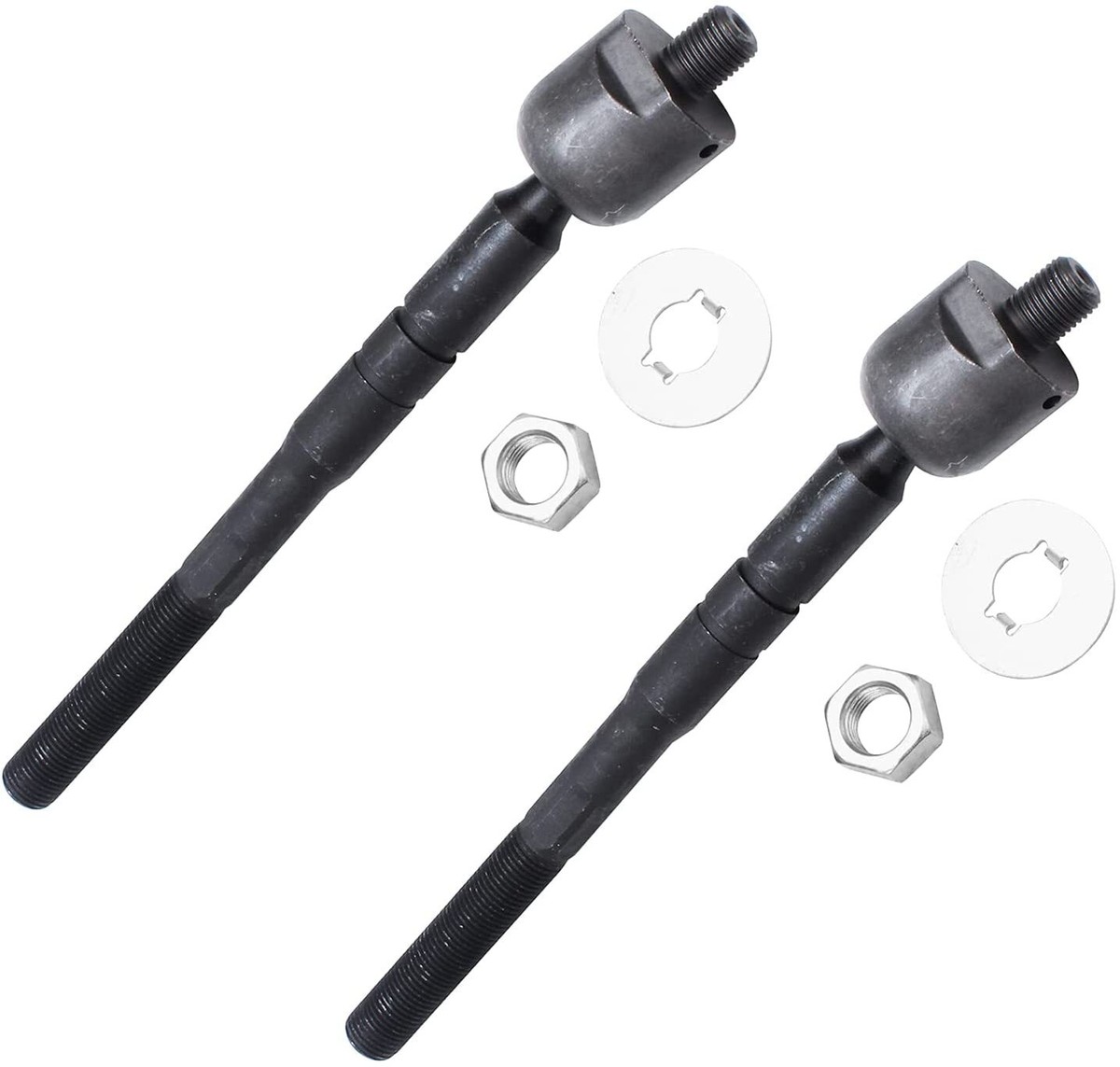 Pair of (2) Front Inner Tie Rod Ends for 2007 2008 2009 2010 2011