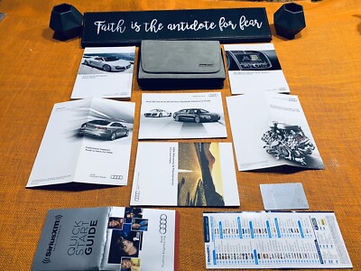2012 AUDI R8 SPYDER OWNERS MANUAL SET +RNS-E NAVIGATION BK ROADSTER CONVERTIBLE