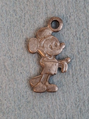 Mickey Mouse Pendant Charm WALT DISNEY Productions Tiny - Picture 2 of 4