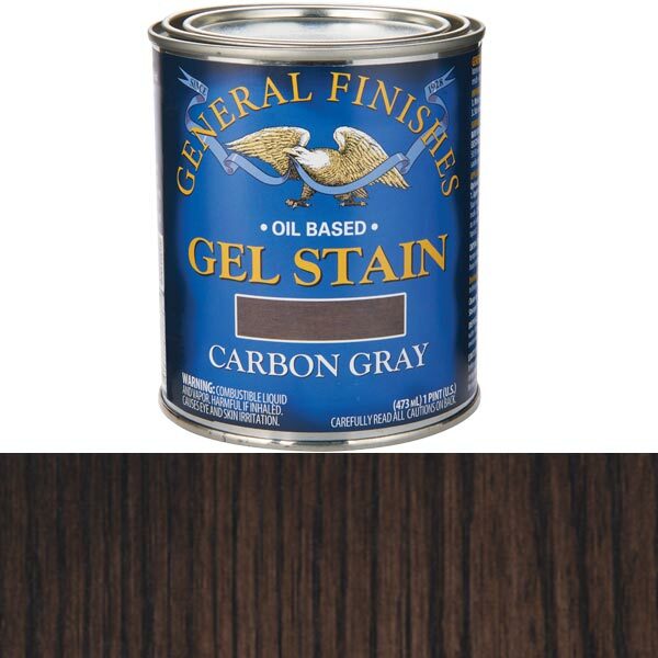 General Finishes Black Gel Stain 1 pint Free Shipping eBay