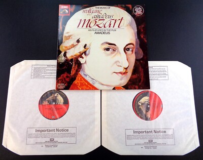 Music Of Mozart as Featured In The Film Amadeus - EMI / HMV - EX2904383 - 2LP NM