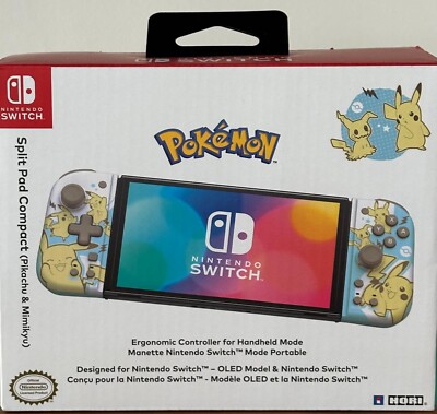 HORI Nintendo Switch Split Pad Compact (Pikachu & Mimikyu) Ergonomic Controller