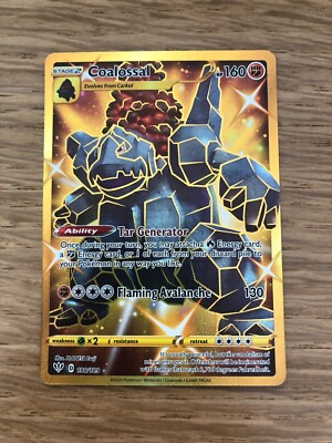 Pokmon TCG Coalossal Darkness Ablaze 198/189 Holo Secret Rare | eBay