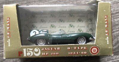 Brumm 1/43 Scale Metal Model - R109 Auto Union TIPO D 1951-60 JAGUAR D Type 