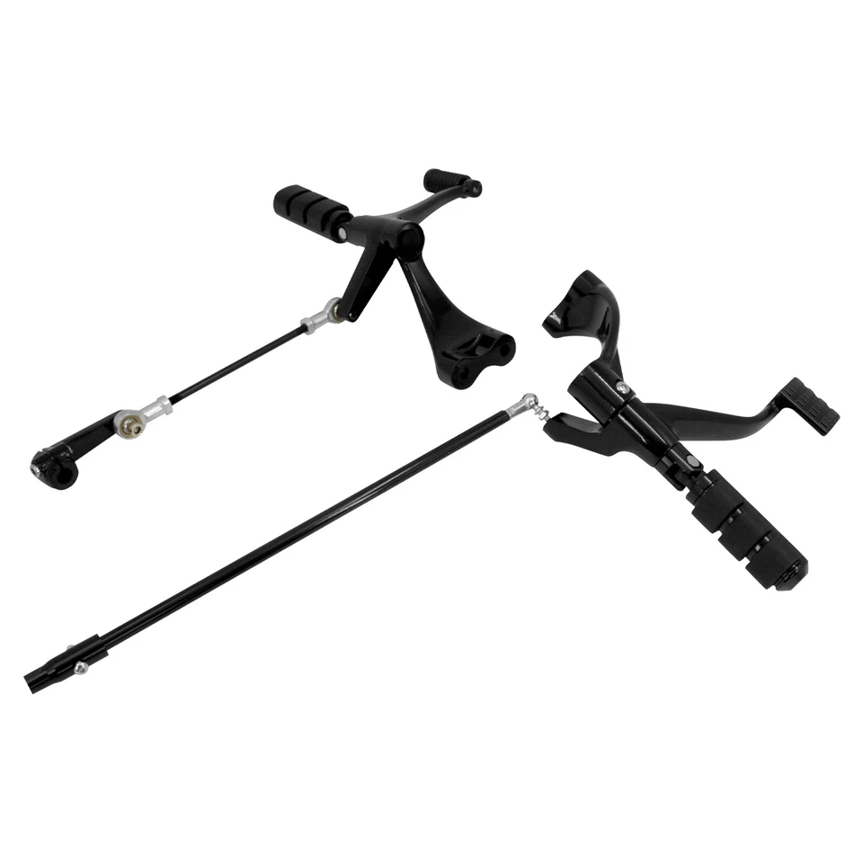 前向控制脚钉联动杆适用于 Harley Sportster 883 1200 14-22 — 第 4/4 张图片