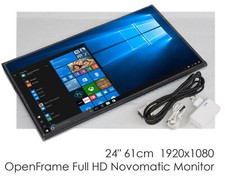 24 " 61cm FHD Openframe Schermo Novomatic Con 12V NT Anche Per a Batteria