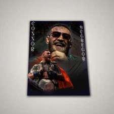 Conor McGregor Poster, High-Quality UFC Wall Art, Printable MMA Home Decor
