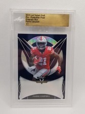 Parris Campbell 2019 Leaf Valiant Draft Proof Prismatic Blue  1/1 One of One SSP