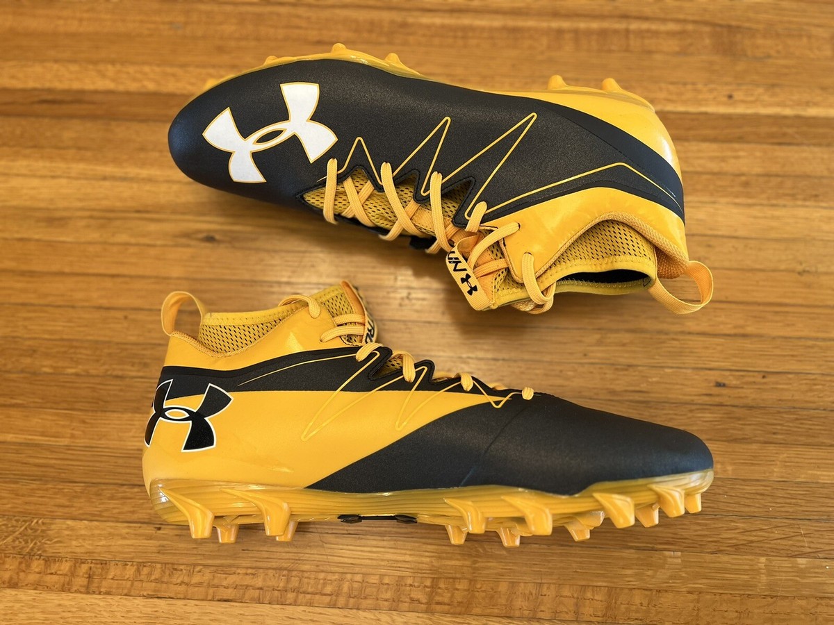 Under Armour Men’s Football Cleats Nitro Spine Metallic  (Size 13.5) Retail $185 Amazon.com | Under Armour Men main image 4