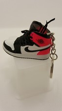 AIR JORDAN 1 OFF WHITE UNC - 3D Sneaker Keychain - SINGLE