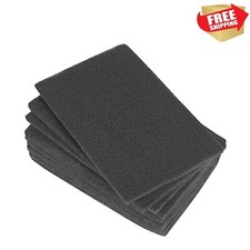 10 x Scotchbrite Scuff Finishing Preparation Scotch Hand Pads Grey P600 Fine SO