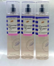 Bath and Body Works BEACHFRONT BLANKET  FINE FRAGRANCE MIST 8 FL OZ *SET OF 3*
