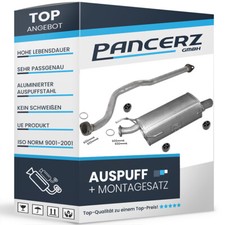 Auspuffanlage für Nissan Juke (F15) 1.5 DCI