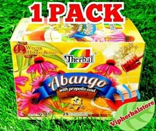 TE DE ABANGO Tea Propoleo Equinacea 25 bags 0.03 ea 100% Original Free Shipping