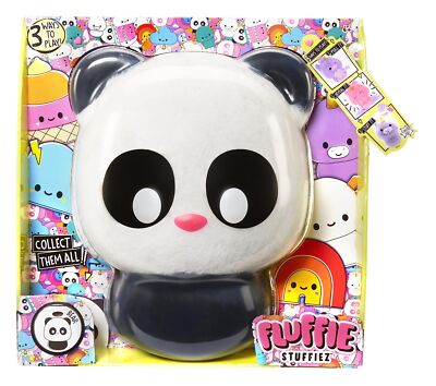 Fluffie Stuffiez Large Plush Interactive Toy Surprise Character Collectible 11in