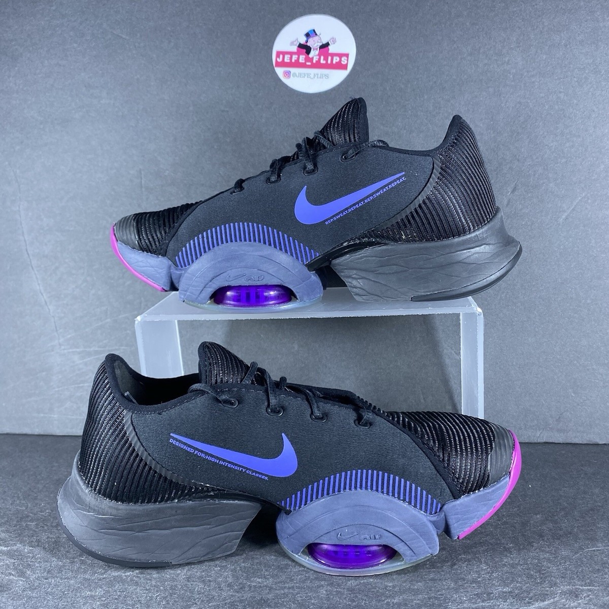 Nike Air Zoom Superrep 31.0㎝ Nike Air Zoom SuperRep 2 Black Athletic Running Shoes