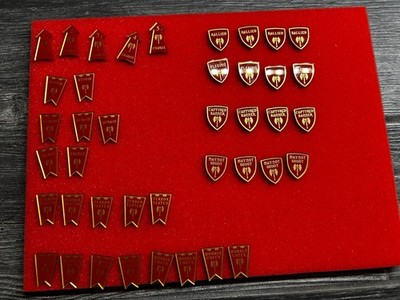 Vintage Gale Force Nine Acrylic Plastic Fantasy Battle Status Tokens