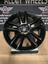 1 x Vauxhall Corsa D Limited Edition 17” Alloy Wheel 7J IS44 4x100 Black Used
