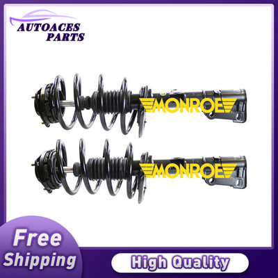 2 Monroe Left+Right Front Struts Shock Coil Springs for Chrysler for Dodge