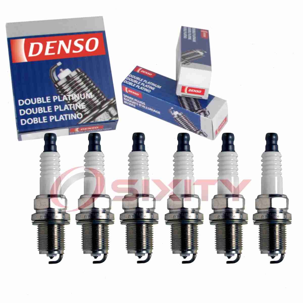 6 pc DENSO 3275 Spark Plugs for PK16PR-L11 98079-551-7S 98079-551-5J uf