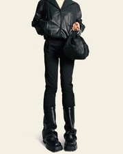 Diesel Black Gold Premium Classic Minimalist Cotton Straight Pants Women's 46