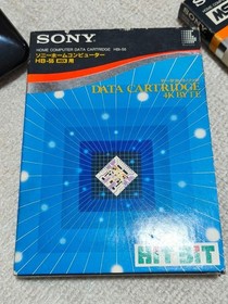 SONY MSX HIT BIT HB-101 Personal Computer Retro Keyboard System PC Black Junk