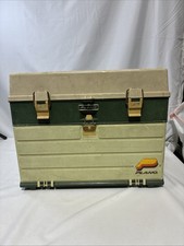 Vtg Plano 787 4 Drawer Tackle Box Fishing Organizer Storage W/ Opening Top Lid