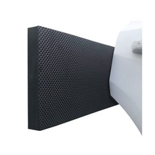 Garage Wall Protector Car Door Protectors - 2 Pack, Designed in Germany, Black