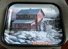 VTG COCA COLA  "THE COCA COLA MILL"  SERVING TRAY 2000 by Jim Harrison