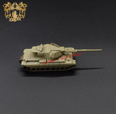 3D Printed 1/144 British Super Conqueror Heavy Tank Finished Product
