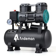 Air Compressor Electric 8L Litre 1.1HP 550w Oil Free 8bar 160 L/min Low noise