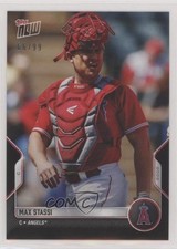 2022 Topps Now Road to Opening Day Black 66/99 Max Stassi #OD-175 0q7p