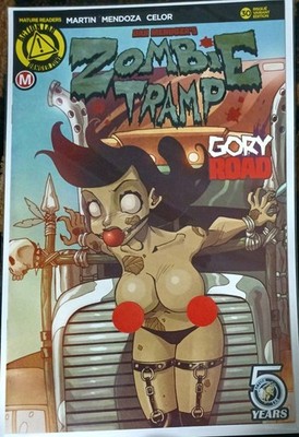Zombie Tramp # 30 Dan Mendoza Topless Variant Cover Limited to ONLY 2500