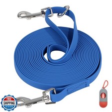 Waterproof Long Leash for Dogs Training 16FT/30FT/50FT, Long Dog Leash Heavy