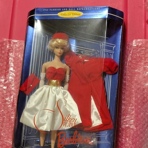 Mattel Barbie Silken Flame Collector Edition Doll w/ Coat Hat Bag Gloves, 18449