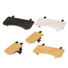 Desk Extension Tray Clamp on Workstation Organizer Multifunctional Foldable