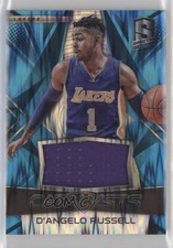 2016-17 Panini Spectra Catalysts Neon Blue 70/99 D'Angelo Russell #19 7fz