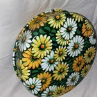 MCM Tray Metal Flowers Daisy”s Stamped Marsh Allen 12” with sides 2”  — photo 3
