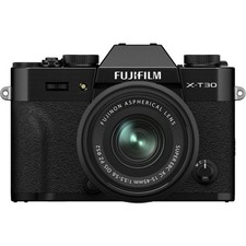 Fujifilm X-T30 III Digital Mirrorless Camera 15-45mm OIS PZ Lens - Black