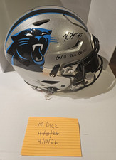 Xavier Legette SpeedFlex Autographed Helmet with 'Grill the Coon' inscription