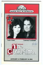 Rare 1984 The GUARDSMAN at Paper Mill Playhouse PLAYBILL Program! Lucie ARNAZ!