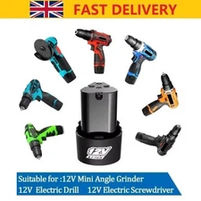 🔥12V (2Ah/3Ah/4Ah) Rechargeable Lithium-Ion Battery For Cordless Electric Tools