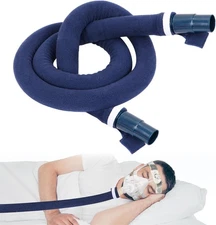 CPAP Tube Hose Cover 6ft CPAP Tubing Covers Tubing Insulator with Zipper Soft Zi