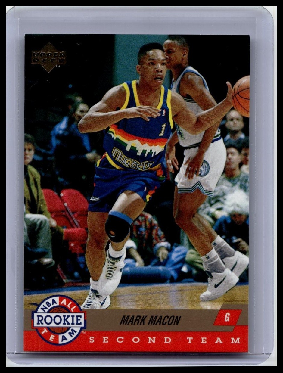 1992-93 Upper Deck - All-Rookie Team Mark Macon #AR10