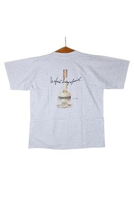 1990s Goldschläger  Be afraid. Be very afraid.  Promo Tee - Murina USA -