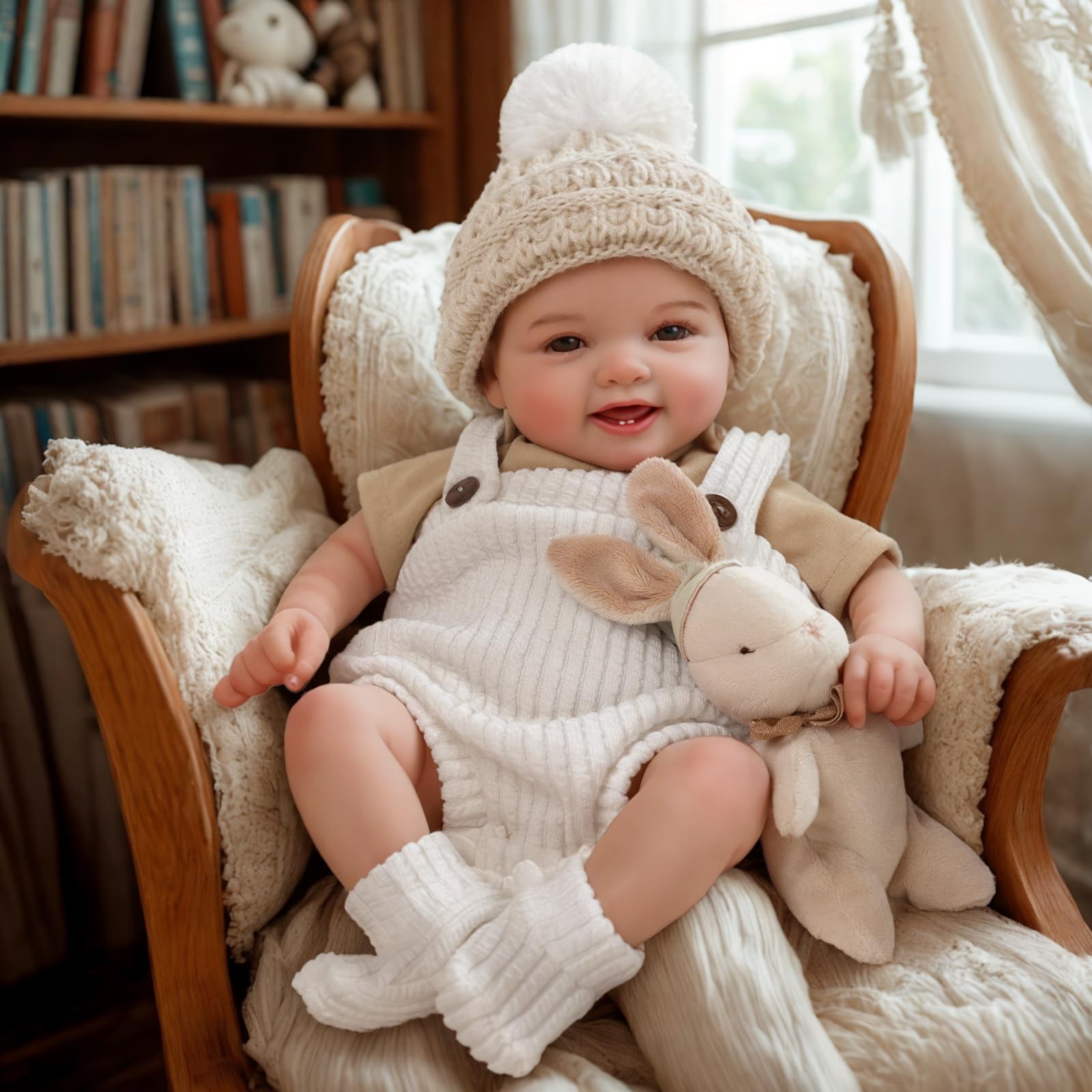Dara - 17 Inch Realistic-newborn Baby Doll Girl Ha...