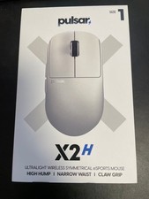 Pulsar Gaming Mouse X2h Wireless White S Size Tested